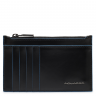Чехол для кредитных карт PIQUADRO BLUE SQUARE черный PP6561B2R/N