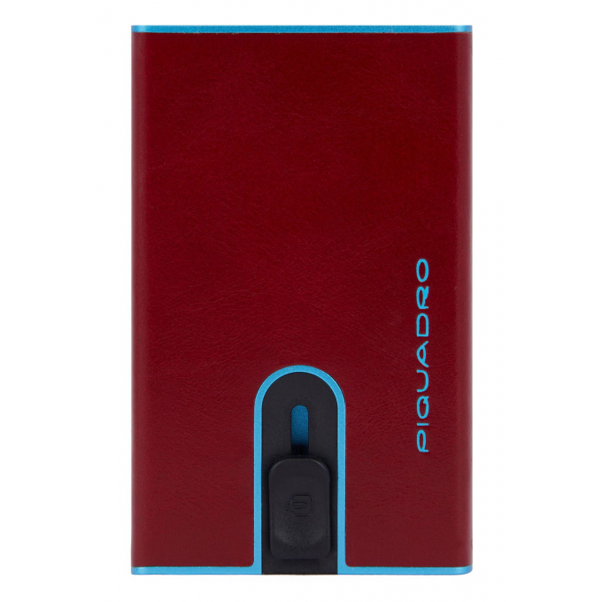Чехол для кредитных карт PIQUADRO BLUE SQUARE каштановый PP4825B2BLR/M