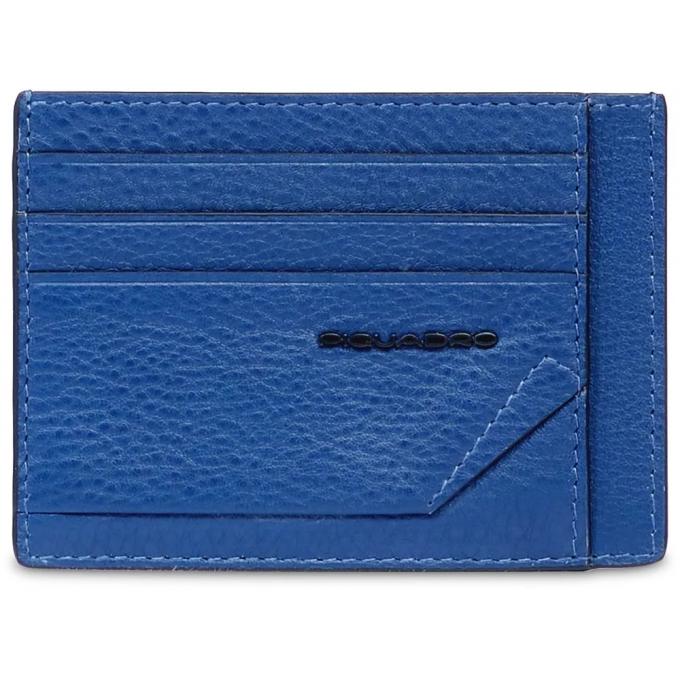 Чехол для кредитных карт PIQUADRO THAN синий натуральная кожа PP2762S135R/BLU Чехол для кредитных карт PIQUADRO THAN синий натуральная кожа PP2762S135R/BLU