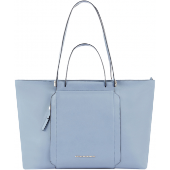 Деловая сумка женская PIQUADRO CIRCLE BD3336W92/AZ3 с отделением для ноутбука 14" голубая натуральная кожа Деловая сумка женская PIQUADRO CIRCLE BD3336W92/AZ3 с отделением для ноутбука 14" голубая натуральная кожа