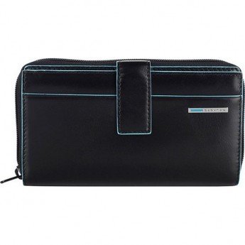 Кошелек женский PIQUADRO BLUE SQUARE PD1354B2R/N (черный) Кошелек женский PIQUADRO BLUE SQUARE PD1354B2R/N (черный)