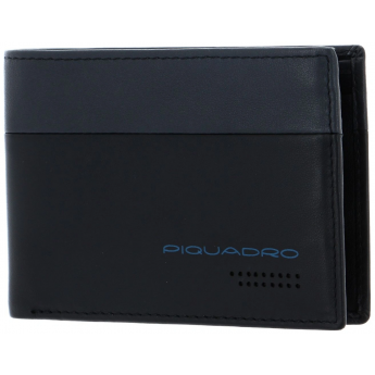 Кошелек мужской PIQUADRO URBAN PU1392UB00R/NGR черный/серый Кошелек мужской PIQUADRO URBAN PU1392UB00R/NGR черный/серый