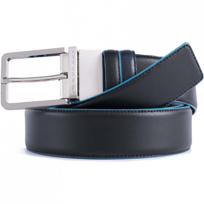 Ремень мужской PIQUADRO BLUE SQUARE черный CU5920B2/N