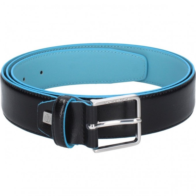 Ремень мужской PIQUADRO BLUE SQUARE черный CU6321B2/N