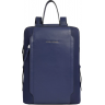 Рюкзак женский PIQUADRO LYRA темно-синий кожа/нейлон CA4576W92T/BLU