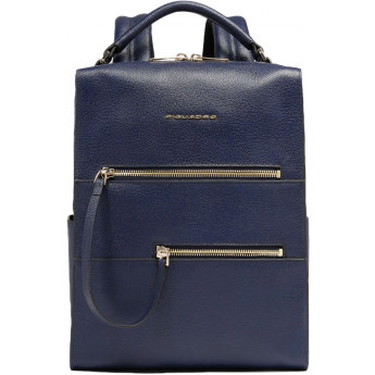 Рюкзак женский PIQUADRO PATRICIA CA6772W140/BLU темно-синий кожа