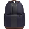Рюкзак мужской PIQUADRO BRIEF2 темно-синий/коричневый CA4439BR2BM/BLUCU