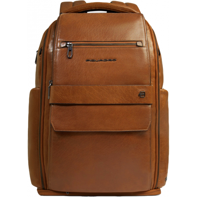 Рюкзак мужской PIQUADRO SOLM песочный кожа CA7023S141BM/BE