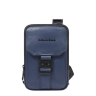Сумка через плечо PIQUADRO AC6546S135R/BLU кожаная синяя