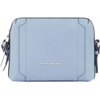 Сумка женская PIQUADRO CIRCLE BD4870W92/AZ3 голубая натуральная кожа Сумка женская PIQUADRO CIRCLE BD4870W92/AZ3 голубая натуральная кожа