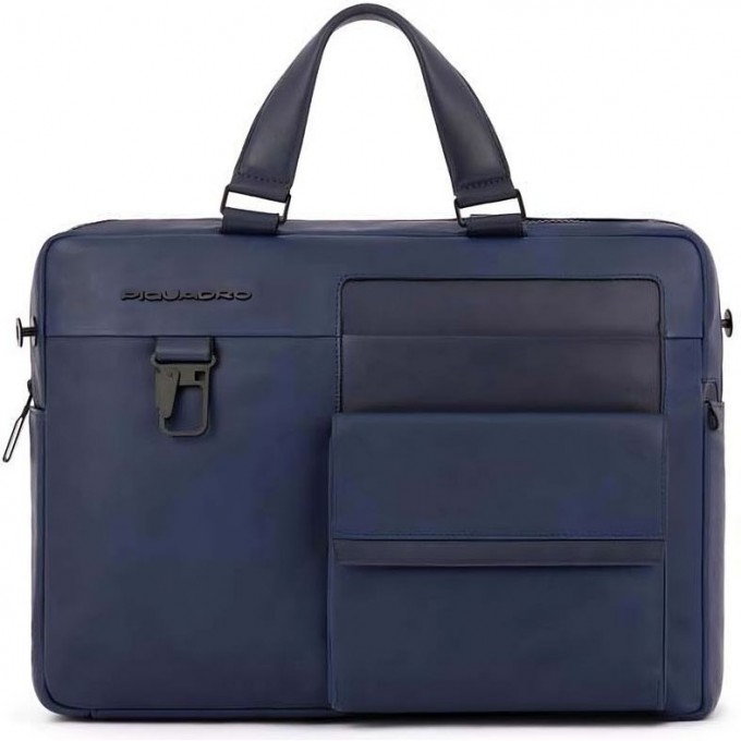 Сумка мужская PIQUADRO FINN CA1903S123/BLU синий натур.кожа CA1903S123-BLU