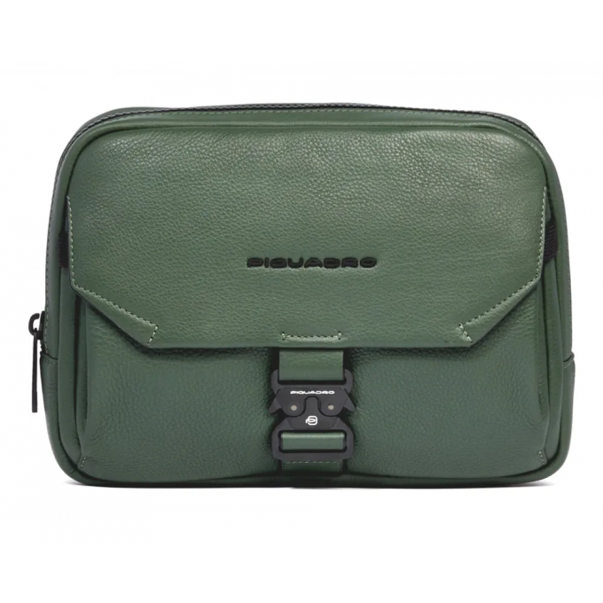 Сумка PIQUADRO THAN хаки натуральная кожа CA6615S135/VE Сумка PIQUADRO THAN хаки натуральная кожа CA6615S135/VE